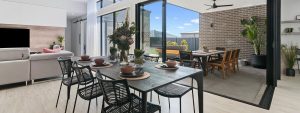 Virtue Homes Display Home Traralgon - indoor outdoor living
