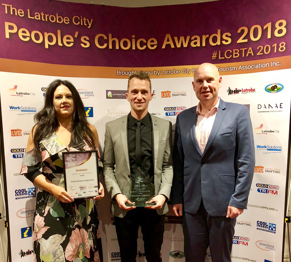 Virtue Homes Peopls Choice winners for 2018