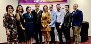 Virtue Homes team at the 2019 LCC People's Choice awards