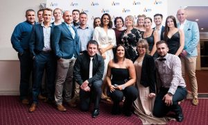 Virtue Homes team at the Master builders Awards 2019