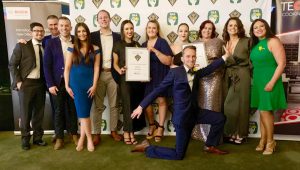 VIrtue Homes team at the HIA awards 2019