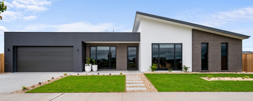 Display Home facade by Virtue Homes