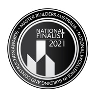 Award icon for Best Display Home - National - finalist 2021