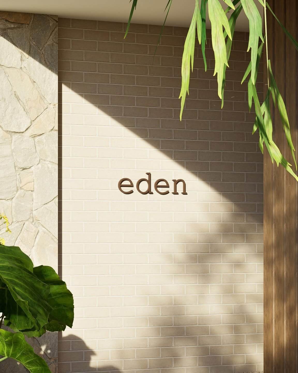 Render of the Eden 37 Display home entry