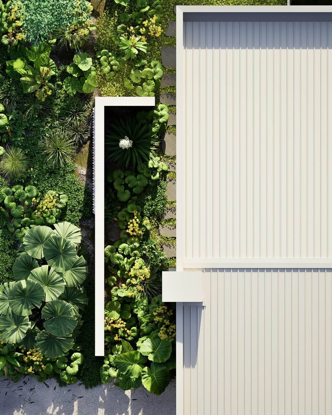 Render of the Eden 37 Display home aerial view